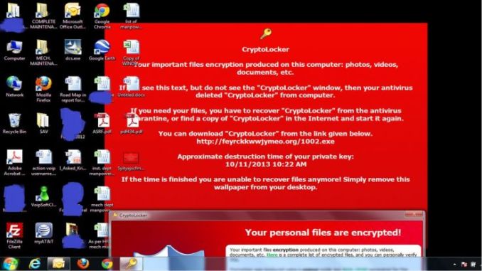 Cryptolocker è tornato, avviso Polizia Postale, come difendersi Per la verità non se n'era mai andato. Qualche consiglio su come si può contrastare questo pericoloso Ransomware