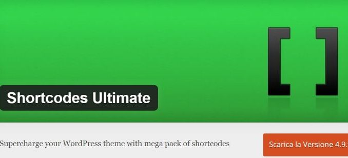 Shortcodes Ultimate, utilizzare il plugin per potenziare tema WordPress Per installare ShortCodes Ultimate la procedura è la stessa che si adotta per tutti gli altri plugin